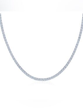 18k 24ct Tennis Necklace